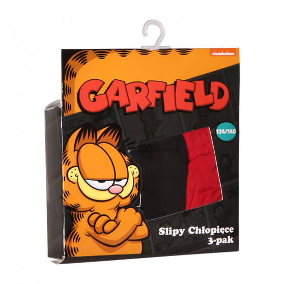 3PACK chlapčenské slipy E plus M Garfield viacfarebné (GRF-A)