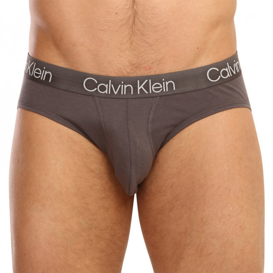 3PACK pánske slipy Calvin Klein viacfarebné (NB2969A-UW7)