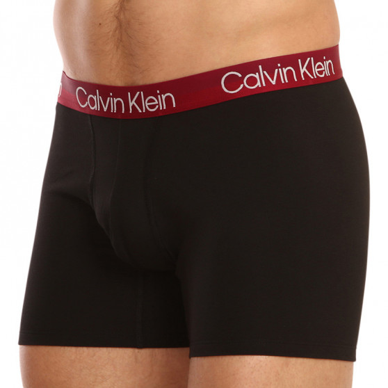 3PACK pánske boxerky Calvin Klein čierne (NB2971A-UWA)