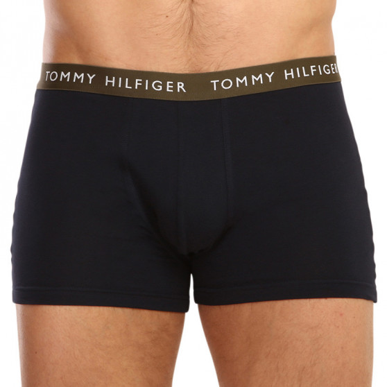 3PACK pánske boxerky Tommy Hilfiger tmavo modré (UM0UM02324 0V2)