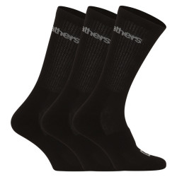 3PACK ponožky Horsefeathers čierne (AA1077A)