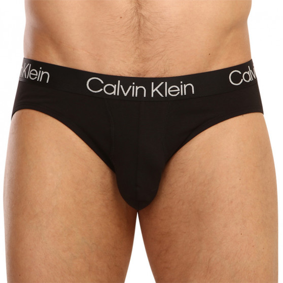 3PACK pánske slipy Calvin Klein viacfarebné (NB2969A-1RM)