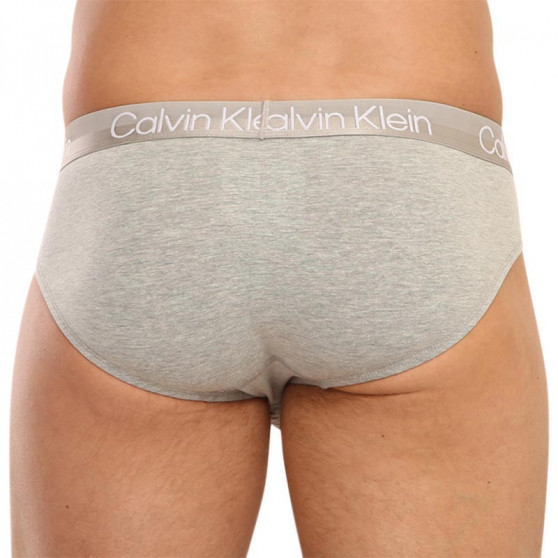 3PACK pánske slipy Calvin Klein viacfarebné (NB2969A-1RM)