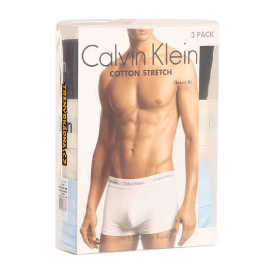 3PACK pánske boxerky Calvin Klein viacfarebné (U2664G-1WC)