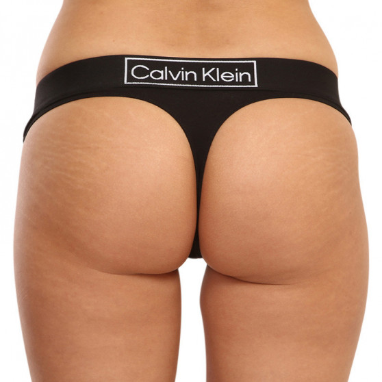 Dámske tangá Calvin Klein čierné (QF6774E-UB1)