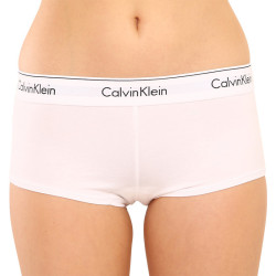 Dámske nohavičky Calvin Klein boyshort biele (F3788E-100)