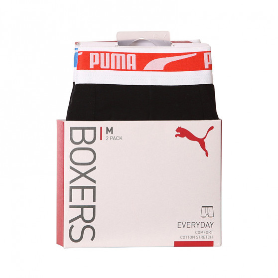 2PACK pánske boxerky Puma čierné (701213458 003)