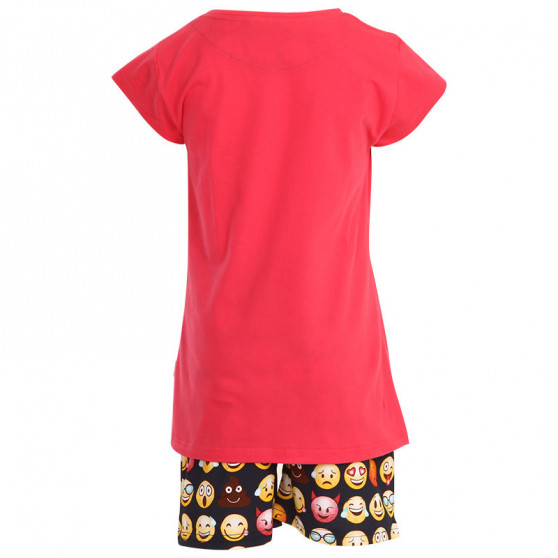Dievčenské pyžamo Cornette emoticon (787/64)