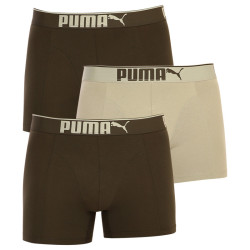3PACK pánske boxerky Puma zelené (100000896 009)