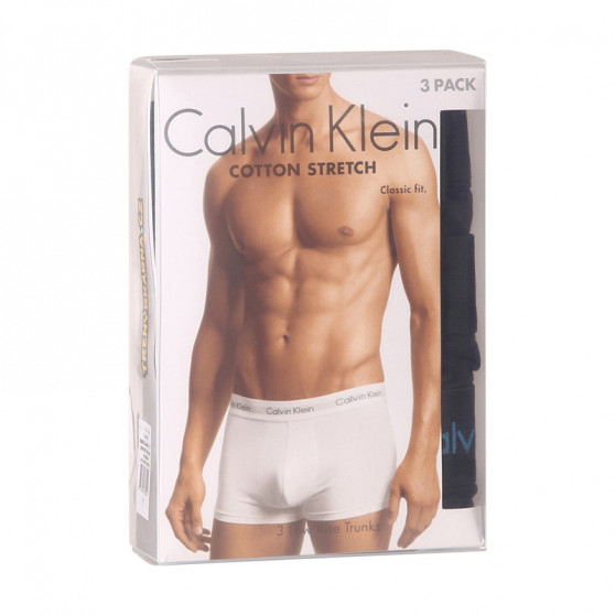 3PACK pánske boxerky Calvin Klein čierne (U2664G-1TT)