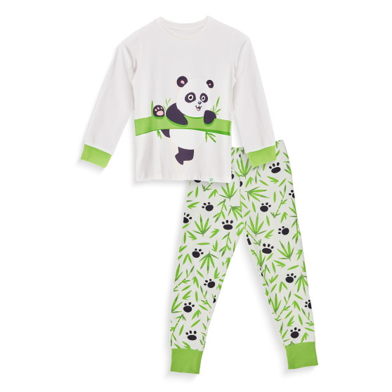 Veselé detské pyžamo Dedoles Panda a bambus (D-K-SW-KP-C-C-1443)