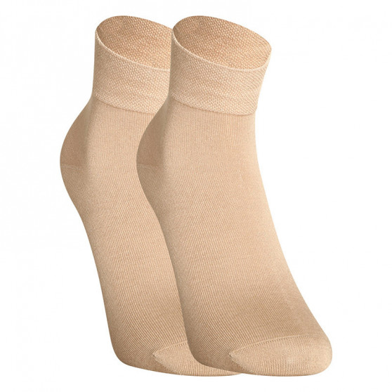 Ponožky Gino bambusové béžové (82004)