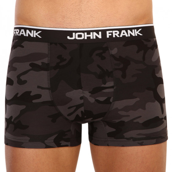 2PACK pánske boxerky John Frank čierne (JF2BMC07)