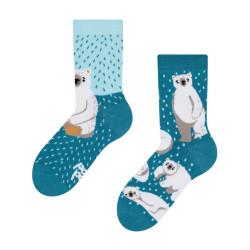 Veselé detské ponožky Dedoles Polárne medvede (GMKS203)