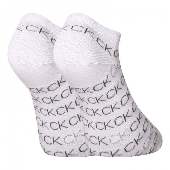 2PACK Calvin Klein nízke biele ponožky (701218779 002)