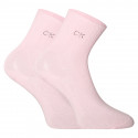 Dámske ružové ponožky Calvin Klein (701218781 003)