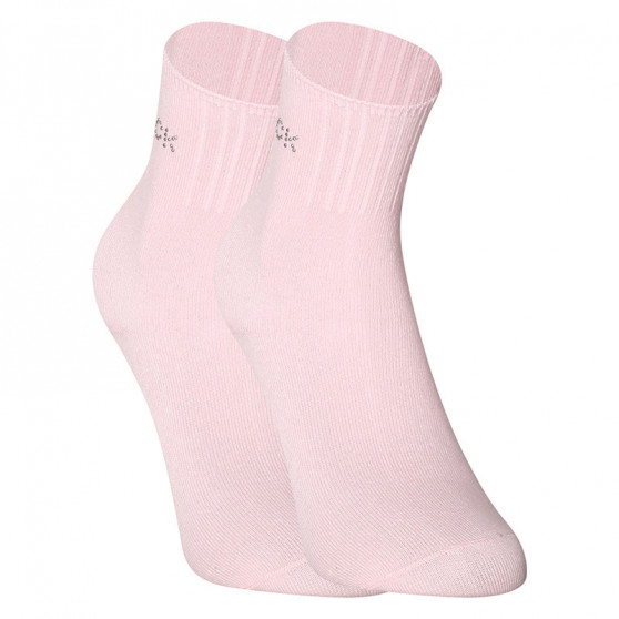 Dámske ružové ponožky Calvin Klein (701218781 003)