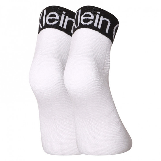 3PACK Calvin Klein Biele členkové ponožky (701218722 002)