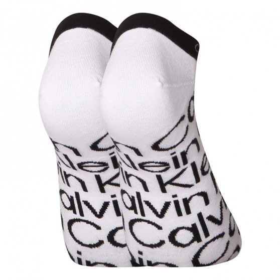 2PACK Calvin Klein nízke biele ponožky (701218714 002)
