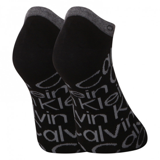 2PACK Calvin Klein nízke čierne ponožky (701218714 001)