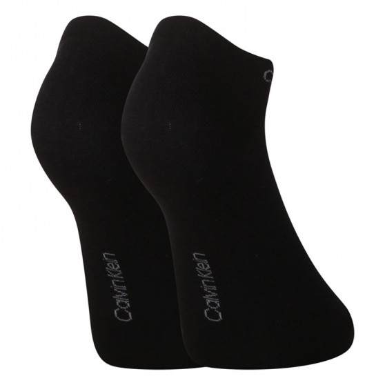 2PACK Calvin Klein nízke čierne ponožky (701218714 001)