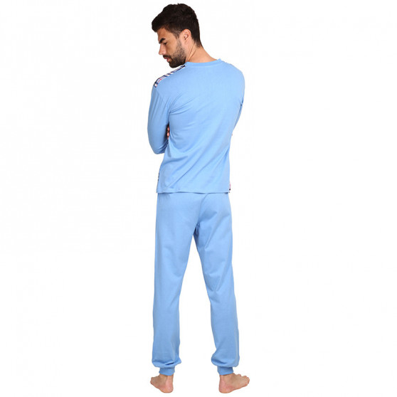 Pánske pyžamo Foltýn modré (FPD11)