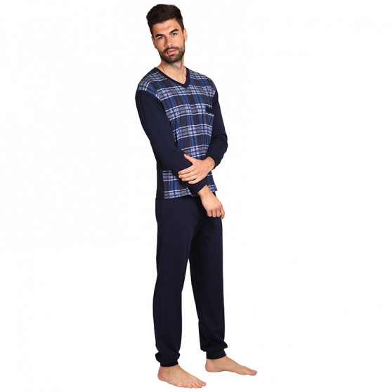 Pánske pyžamo Foltýn nadrozmer modré (FPDN9)