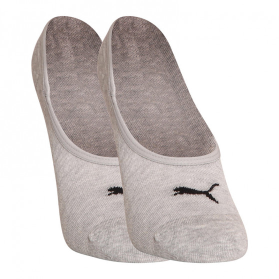 3PACK ponožky Puma extra nízke sivé (171002001 042)