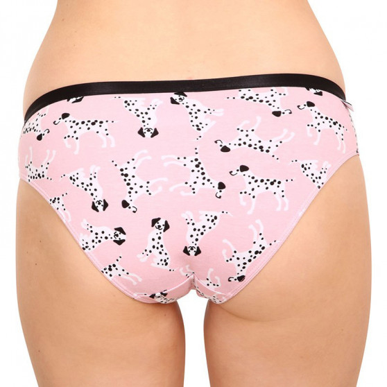 Veselé dámske nohavičky Dedoles Růžové dalmatínce (GMFB146)