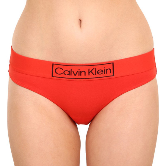 Dámske nohavičky Calvin Klein červené (QF6775E-XM9)
