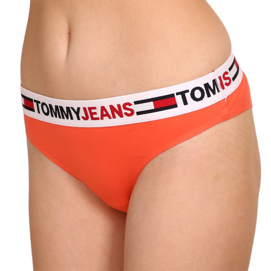 Dámske nohavičky brazilky Tommy Hilfiger oranžové (UW0UW03527 XVM)