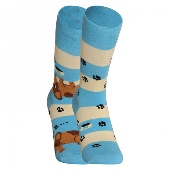 Veselé ponožky Dedoles Psy a pruhy (GMRS123)