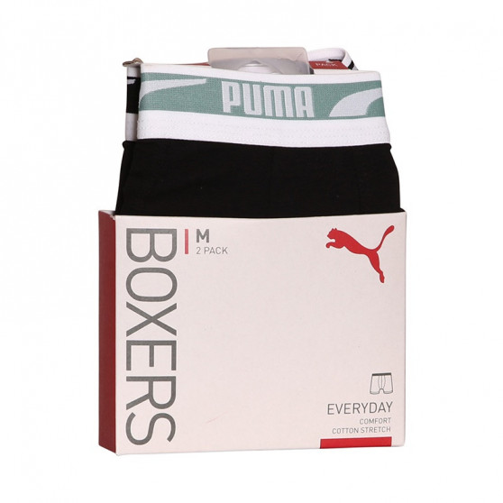 2PACK pánske boxerky Puma čierné (701213458 002)