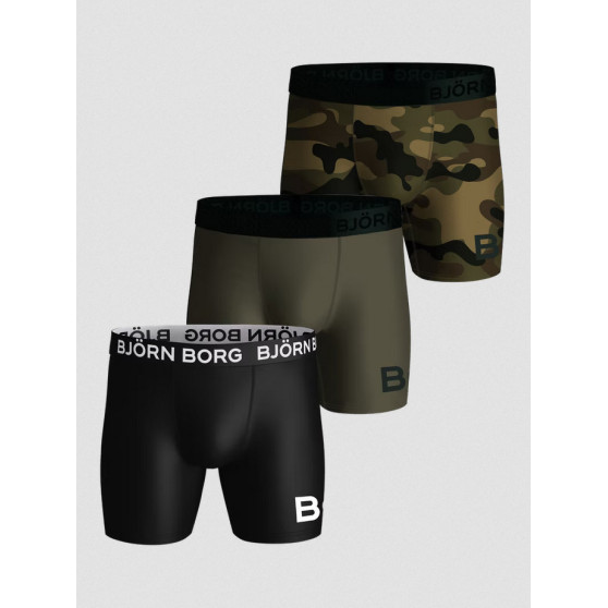 3PACK pánske boxerky Bjorn Borg viacfarebné (10000900-MP004)