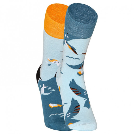 Veselé bambusové ponožky Dedoles Vták rybárik (D-U-SC-RS-C-B-1552)