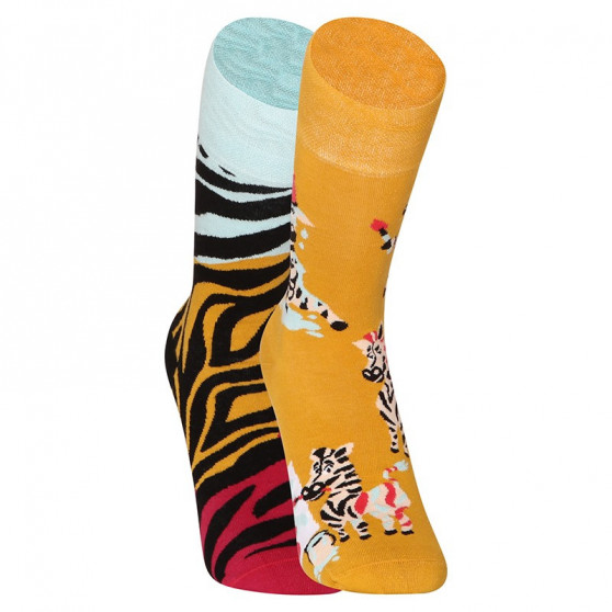 Veselé ponožky Dedoles Veselé ponožky Dedoles Zebra umelkyňa (D-U-SC-RS-C-C-1467)