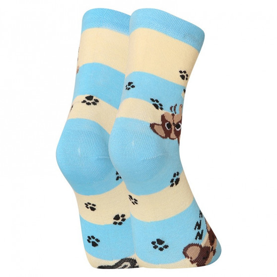 Veselé detské ponožky Dedoles Psy a pruhy (GMKS123)