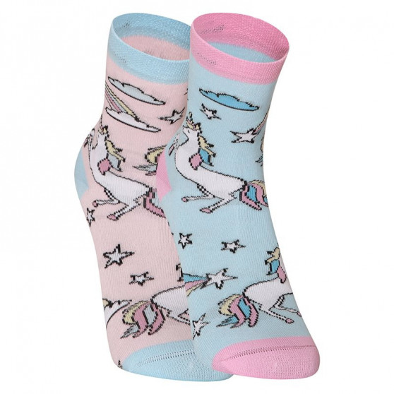 Veselé detské ponožky Dedoles Dúhový jednorožec (GMKS204)