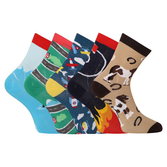 5PACK Veselé detské ponožky Dedoles (GMKS2830364835)