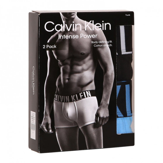 2PACK pánske boxerky Calvin Klein viacfarebné (NB2602A-1SR)