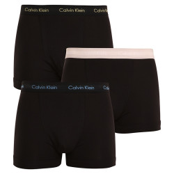 3PACK pánske boxerky Calvin Klein čierné (U2662G-1TL)
