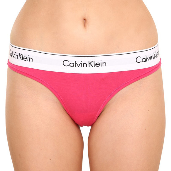 Dámske tangá Calvin Klein ružová (F3786E-VGY)