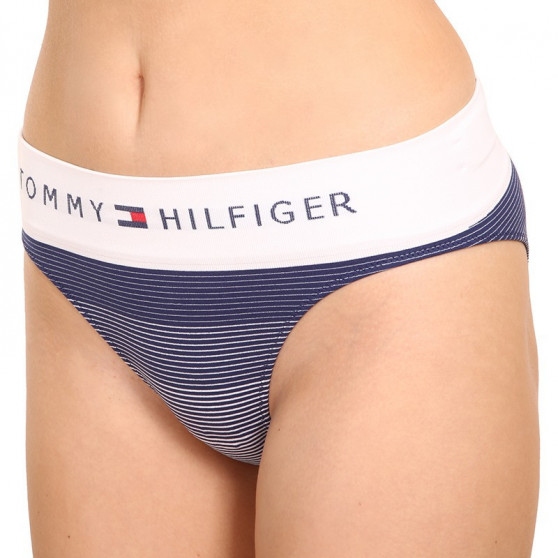 Dámske nohavičky Tommy Hilfiger nadrozmer modré (UW0UW03569 0BC)