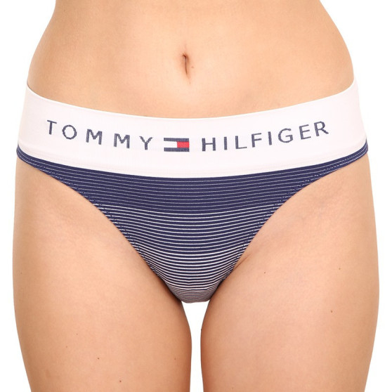 Dámske nohavičky Tommy Hilfiger nadrozmer modré (UW0UW03569 0BC)