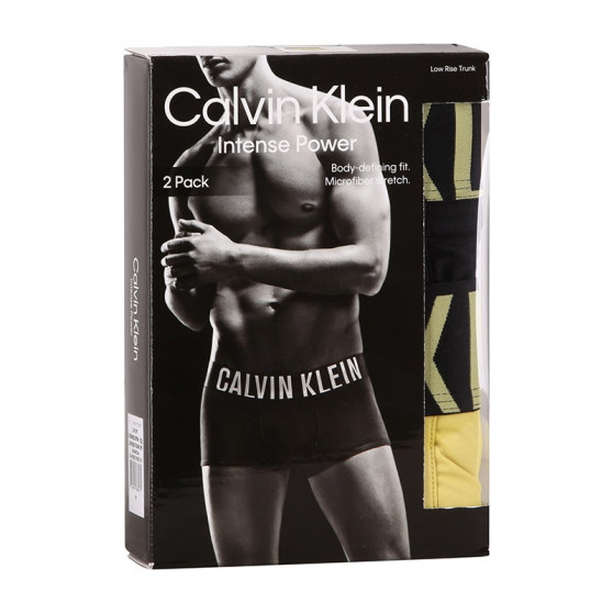 2PACK pánske boxerky Calvin Klein viacfarebné (NB2599A-1QJ)