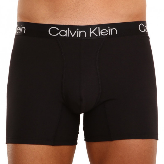 3PACK pánske boxerky Calvin Klein čierne (NB2971A-1S0)