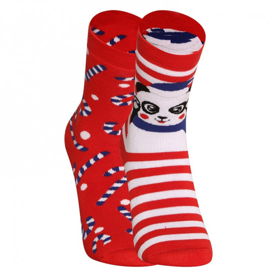 Veselé detské teplé ponožky Dedoles Hravá panda (D-K-SC-WS-C-C-1355)