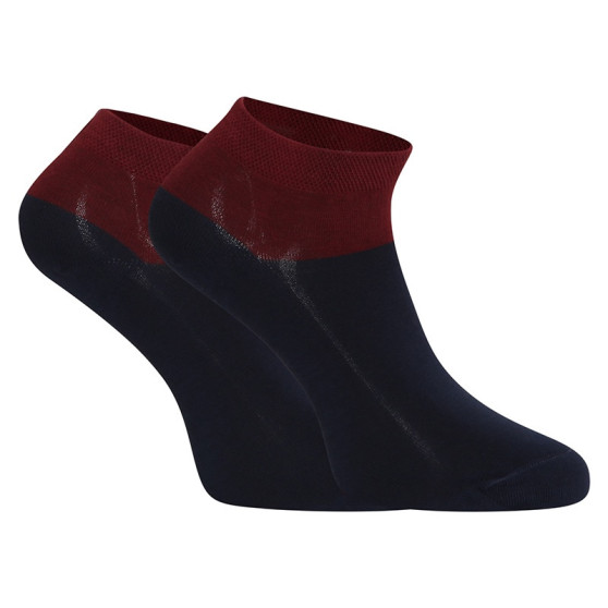 Veselé ponožky Dedoles Symfónia modro-červené (D-U-SC-LS-B-C-1251)