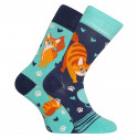 Veselé ponožky Dedoles Šťastná mačka (D-U-SC-RS-C-C-1461)