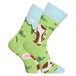 Veselé ponožky Dedoles Šťastná krava (D-U-SC-RS-C-C-1571)
